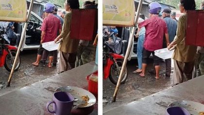 Heboh! Ibu Bawa Bayi Dipaksa Turun dari Taksi Online oleh 15 Ojek Pangkalan di Banten, Netizen Murka