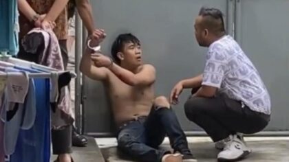 Maling di Sukabumi Terjebak di Atap Rumah, Loncat dari Atap ke Atap