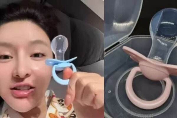Aneh! Remaja China Gunakan Empeng untuk Redakan Stres