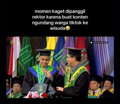 Viral: Rektor Beri Rp100 Ribu ke Wisudawan, Bikin Heboh di Media Sosial