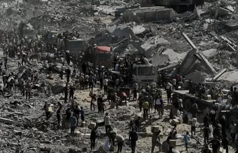 Indonesia dan 6 Negara Islam Sepakat: Pasukan Perdamaian Gaza Butuh Mandat PBB